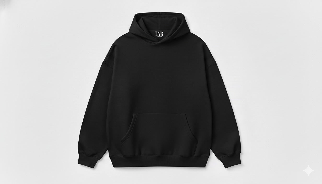 Jet Black Hoodie